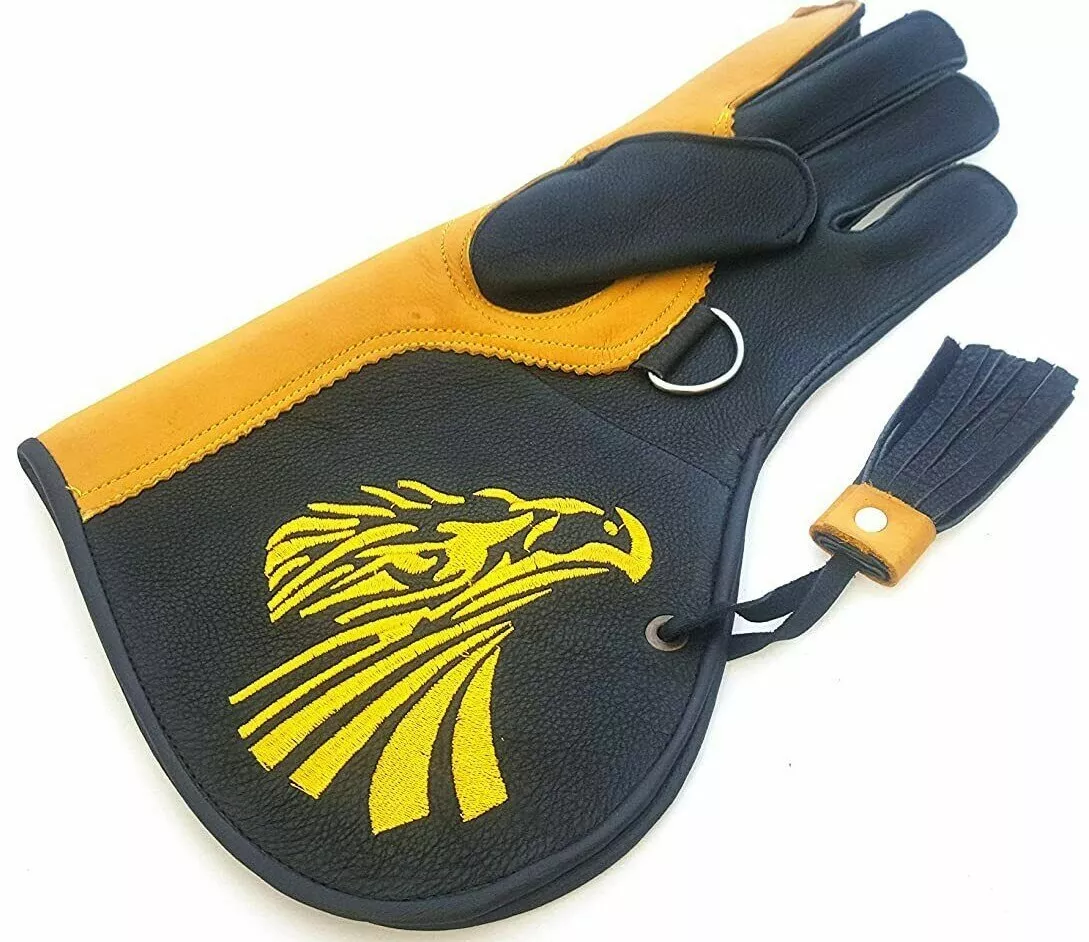 Leather Falconry Glove Bird Handling Glove