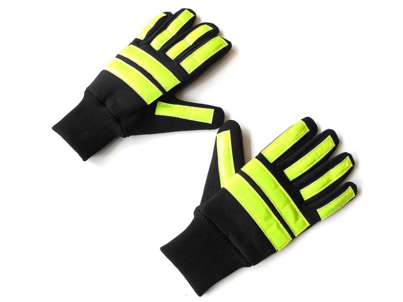 High Visibility Gloves, Traffic Police Warden Gloves