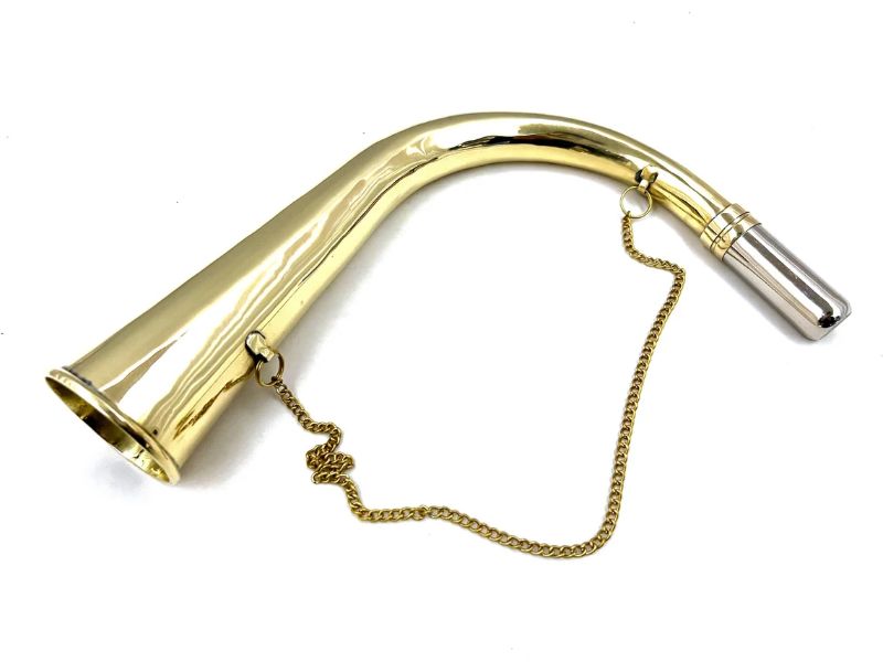 Fox Hunting Horn Brass Hunting Blowing Horn