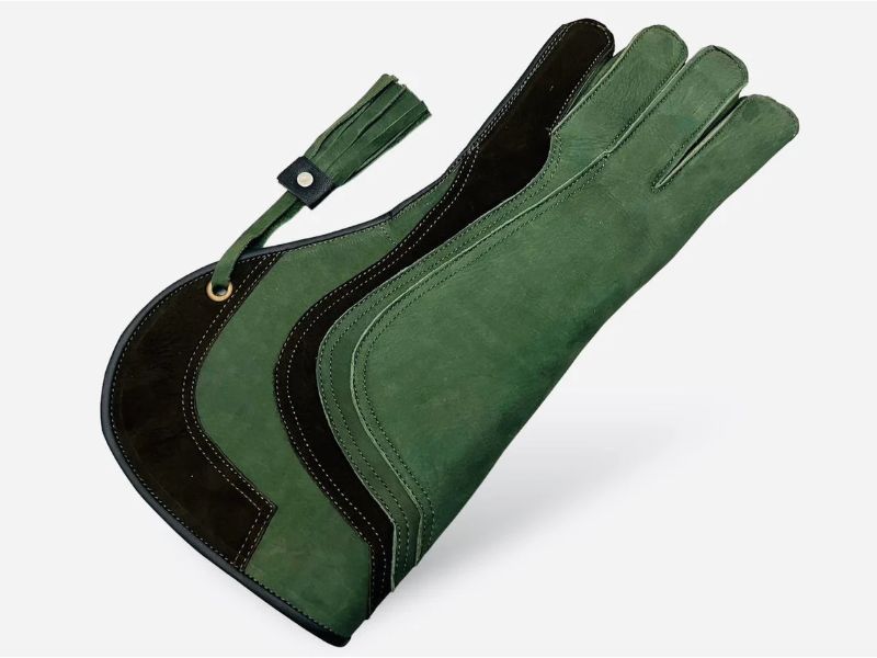 Falconry Glove Nubuck Leather Falconry Glove 4 Layer Falconry Glove