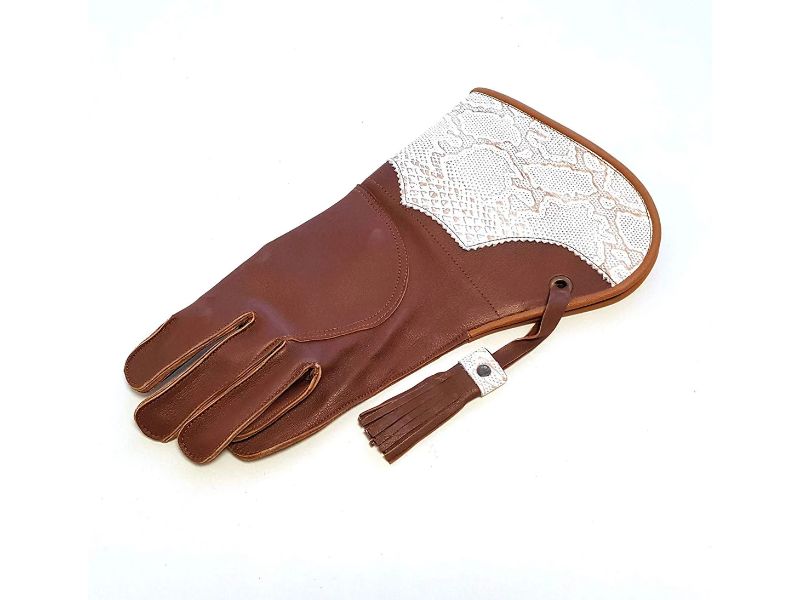 Ladies Leather Falconry Glove Bird Handling Glove