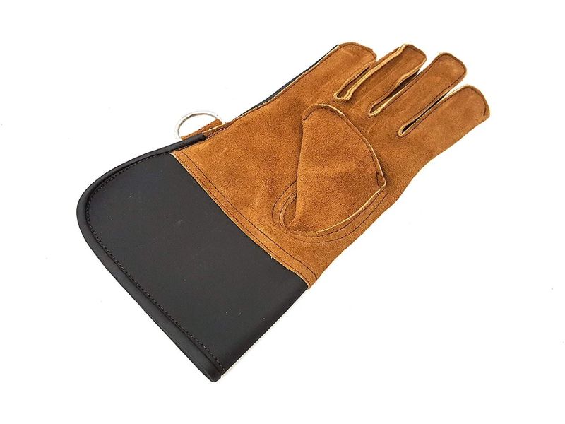 Suede Leather Falconry Glove Bird Handling Glove Junior Falconry Gloves