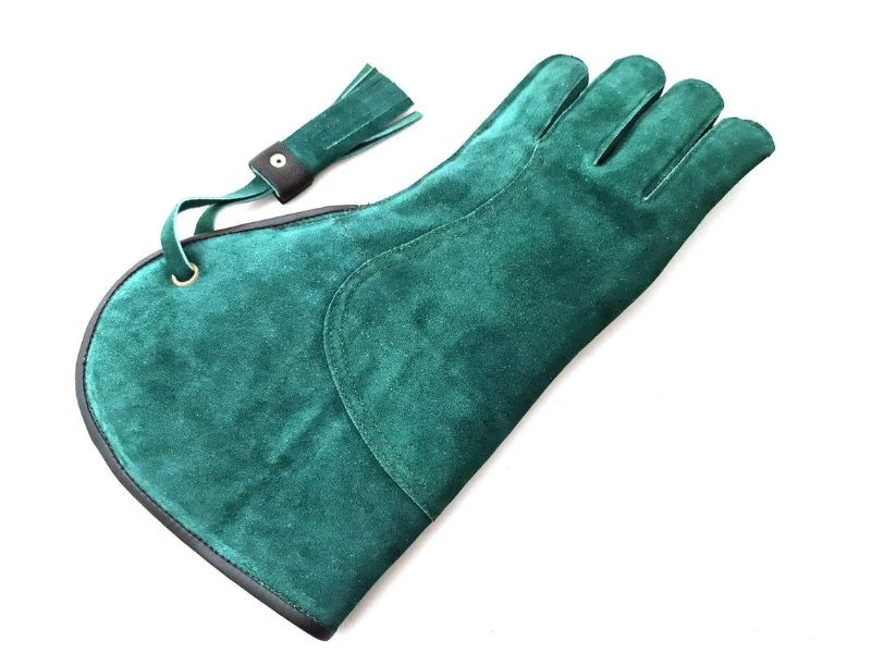 Suede Fleece Lined Falconry Glove