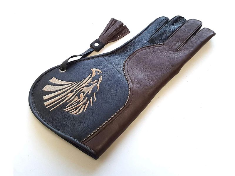 Leather Falconry Glove Bird Handling Glove