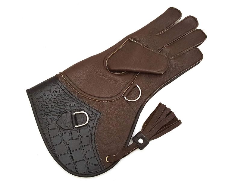 Leather Falconry Glove Bird Handling Glove