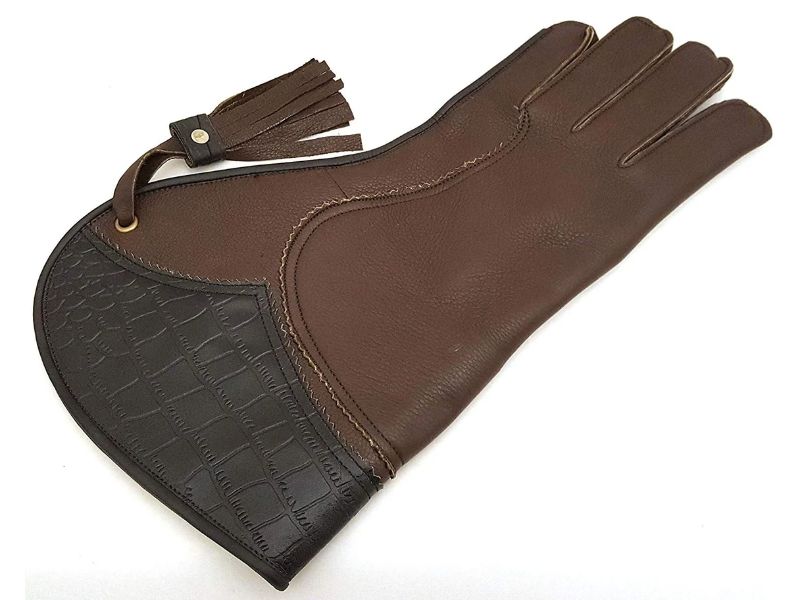 Leather Falconry Glove Bird Handling Glove