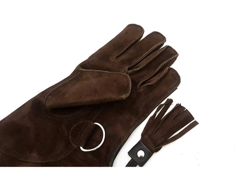 Suede Leather Falconry Glove Bird Handling Glove