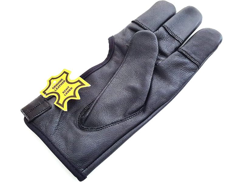 Four Finger Archery Glove Leather Archery Shooting Glove