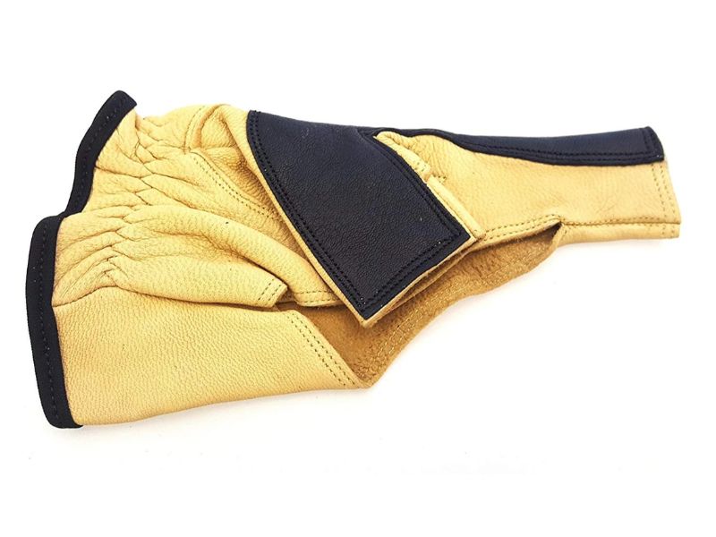 Deer Skin Archery Bow Hand Protector