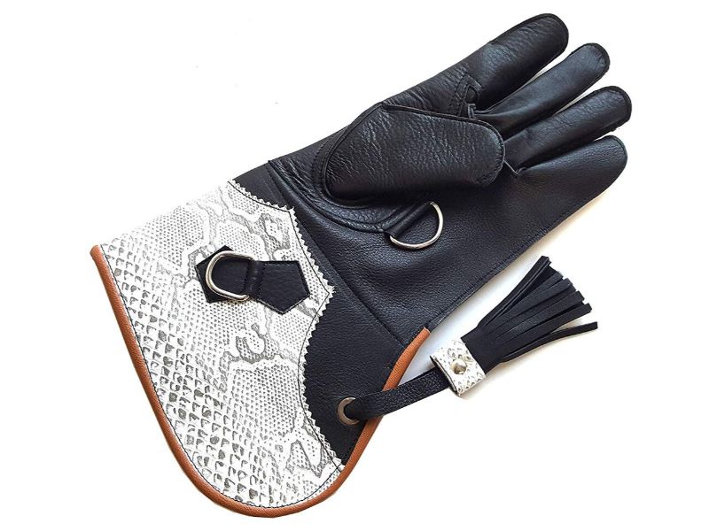 Ladies Leather Falconry Glove Bird Handling Glove