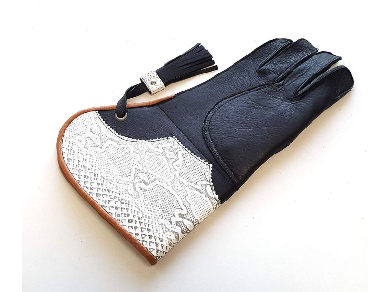 Ladies Leather Falconry Glove Bird Handling Glove