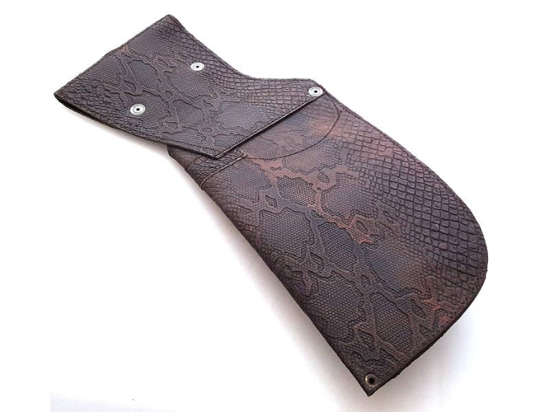 Leather Archery Quiver Side Quiver Embossed Quiver