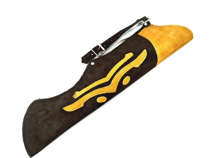 Suede Archery Side Quiver