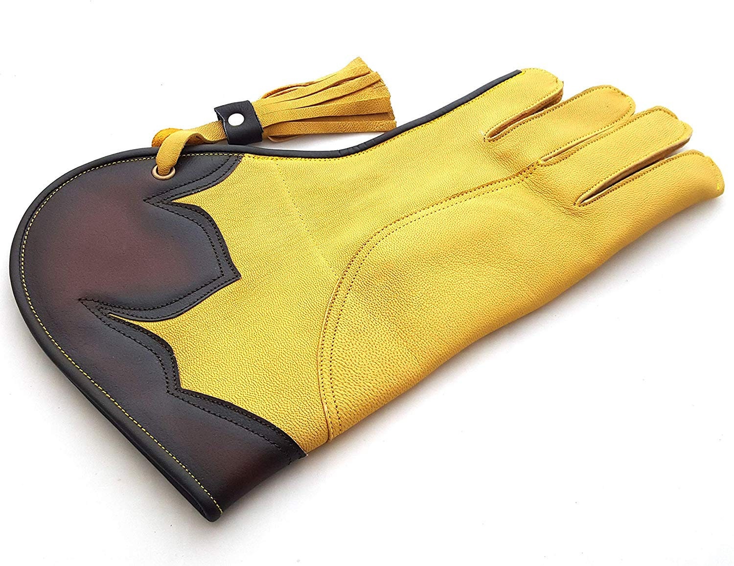 Deer Skin Falconry Glove, Bird Handling Gloves