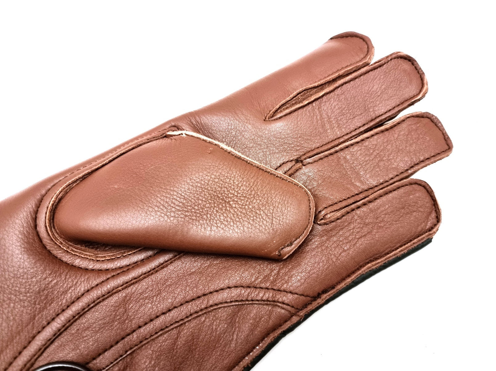 Extra Long 3 Layer Leather Falconry Glove